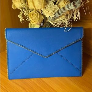 Almost Brand New Royal Blue Envelope Clutch
